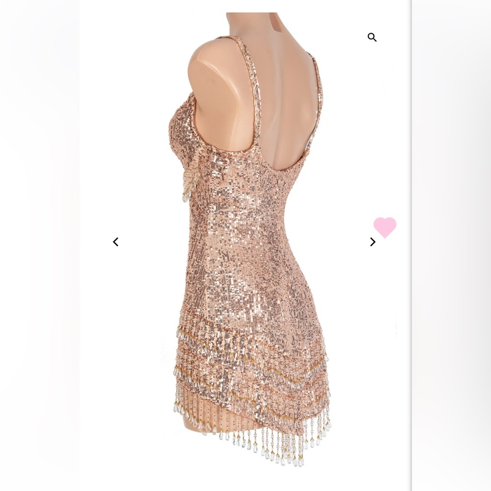 Rose gold dress - Picture 2 of 4